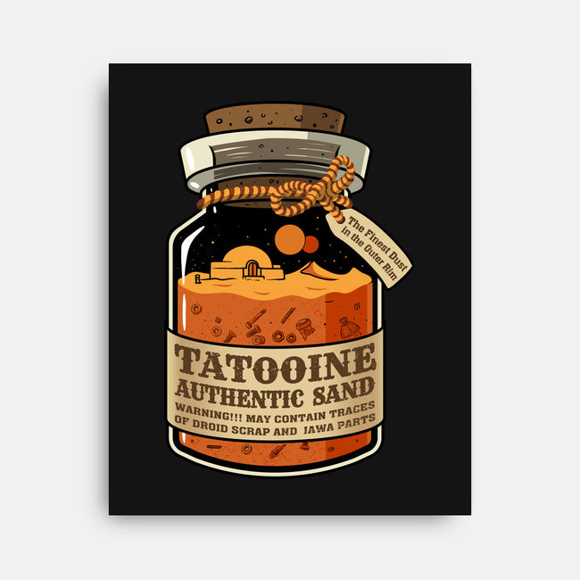 Tatooine Authentic Sand-None-Stretched-Canvas-erion_designs