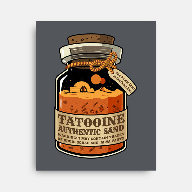 Tatooine Authentic Sand-None-Stretched-Canvas-erion_designs