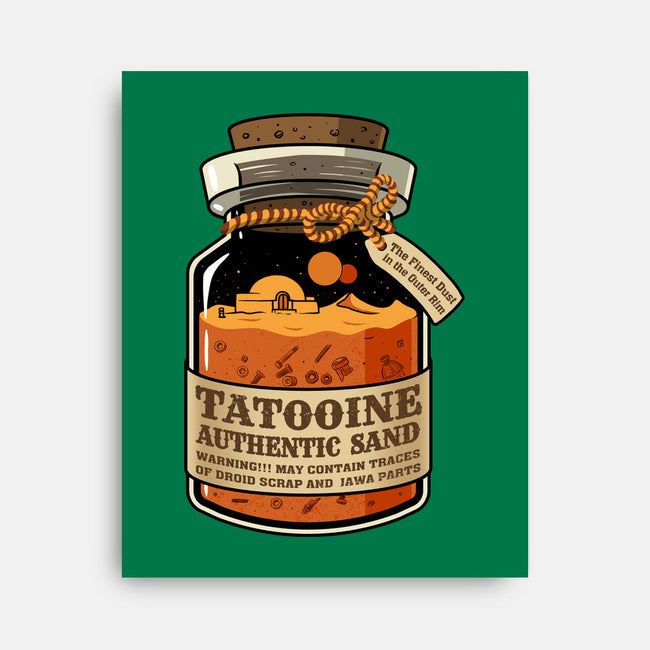 Tatooine Authentic Sand-None-Stretched-Canvas-erion_designs