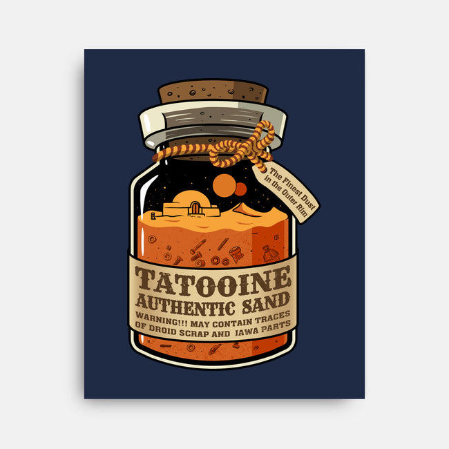 Tatooine Authentic Sand-None-Stretched-Canvas-erion_designs