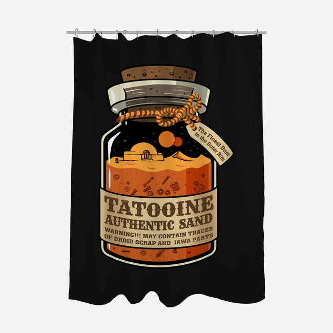 Tatooine Authentic Sand-None-Polyester-Shower Curtain-erion_designs