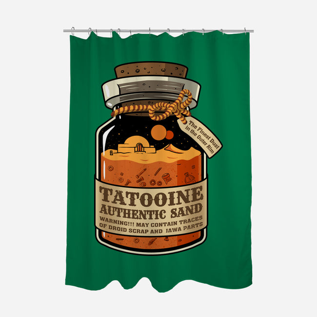 Tatooine Authentic Sand-None-Polyester-Shower Curtain-erion_designs