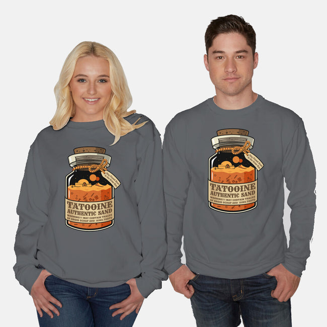 Tatooine Authentic Sand-Unisex-Crew Neck-Sweatshirt-erion_designs