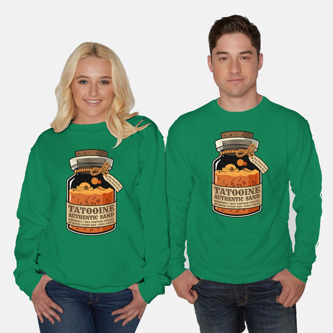 Tatooine Authentic Sand-Unisex-Crew Neck-Sweatshirt-erion_designs
