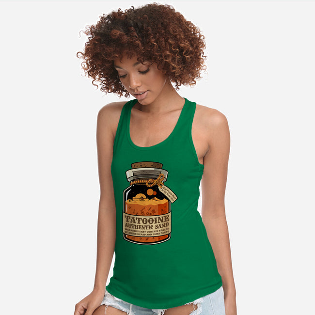 Tatooine Authentic Sand-Womens-Racerback-Tank-erion_designs