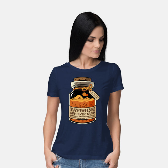 Tatooine Authentic Sand-Womens-Basic-Tee-erion_designs