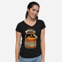 Tatooine Authentic Sand-Womens-V-Neck-Tee-erion_designs