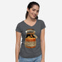 Tatooine Authentic Sand-Womens-V-Neck-Tee-erion_designs