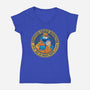 Certified Cookie Inspector-Womens-V-Neck-Tee-erion_designs