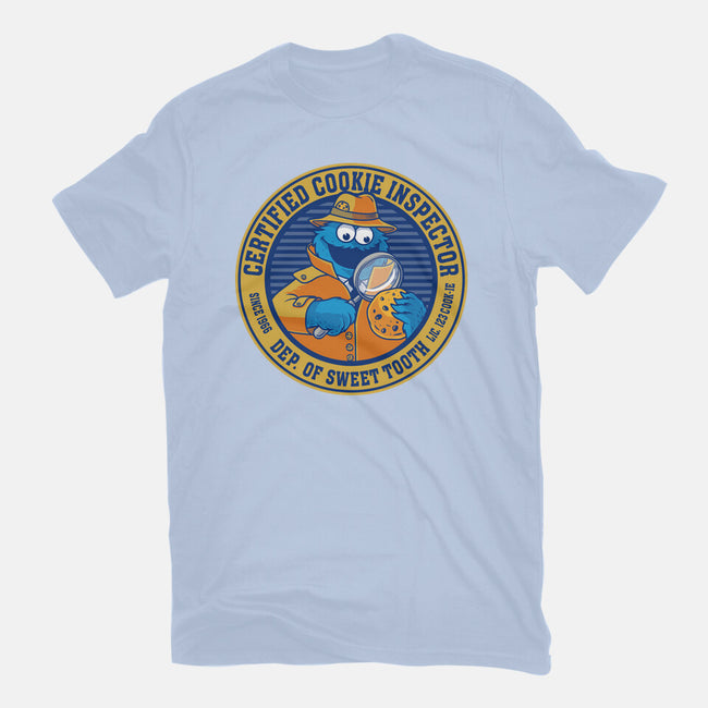 Certified Cookie Inspector-Womens-Basic-Tee-erion_designs