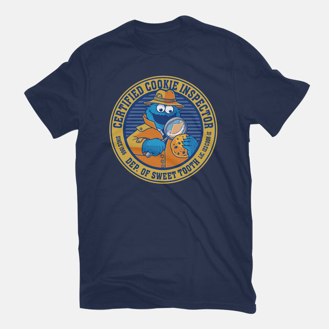 Certified Cookie Inspector-Mens-Heavyweight-Tee-erion_designs