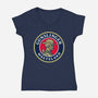 Gunslinger Beer-Womens-V-Neck-Tee-Getsousa!