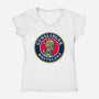 Gunslinger Beer-Womens-V-Neck-Tee-Getsousa!