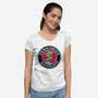 Gunslinger Beer-Womens-V-Neck-Tee-Getsousa!