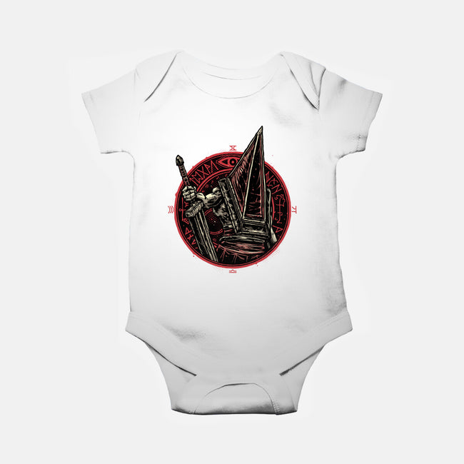 Keeper Of The Town-Baby-Basic-Onesie-glitchygorilla