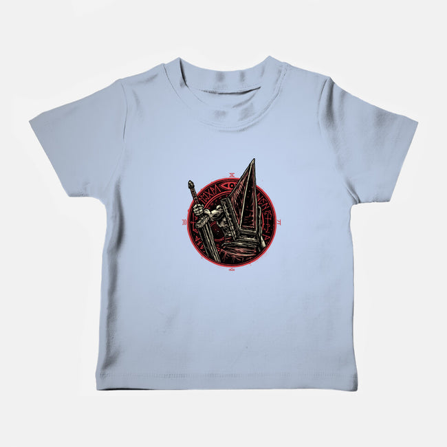 Keeper Of The Town-Baby-Basic-Tee-glitchygorilla
