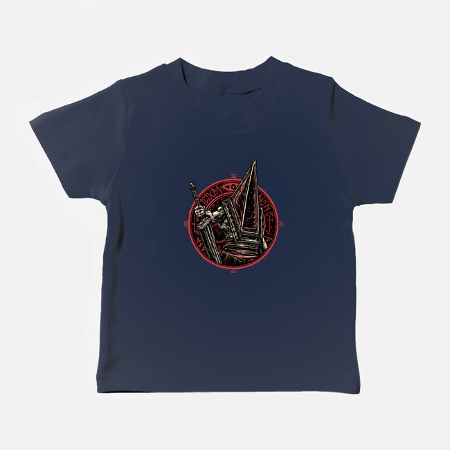 Keeper Of The Town-Baby-Basic-Tee-glitchygorilla