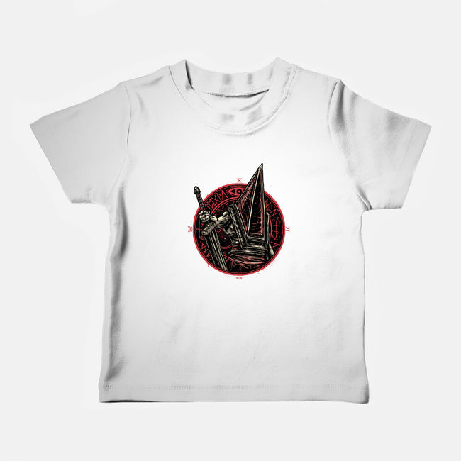 Keeper Of The Town-Baby-Basic-Tee-glitchygorilla