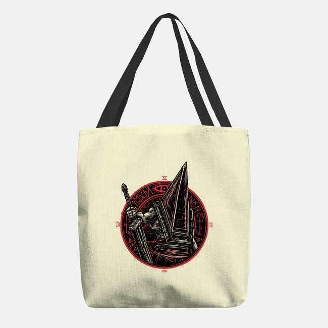 Keeper Of The Town-None-Basic Tote-Bag-glitchygorilla