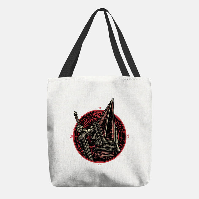 Keeper Of The Town-None-Basic Tote-Bag-glitchygorilla
