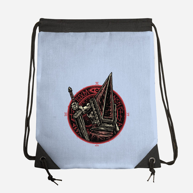 Keeper Of The Town-None-Drawstring-Bag-glitchygorilla