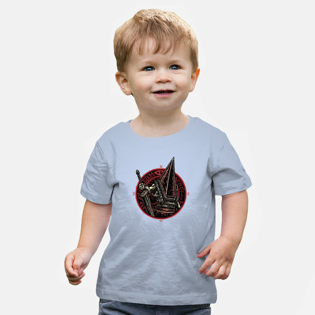Keeper Of The Town-Baby-Basic-Tee-glitchygorilla