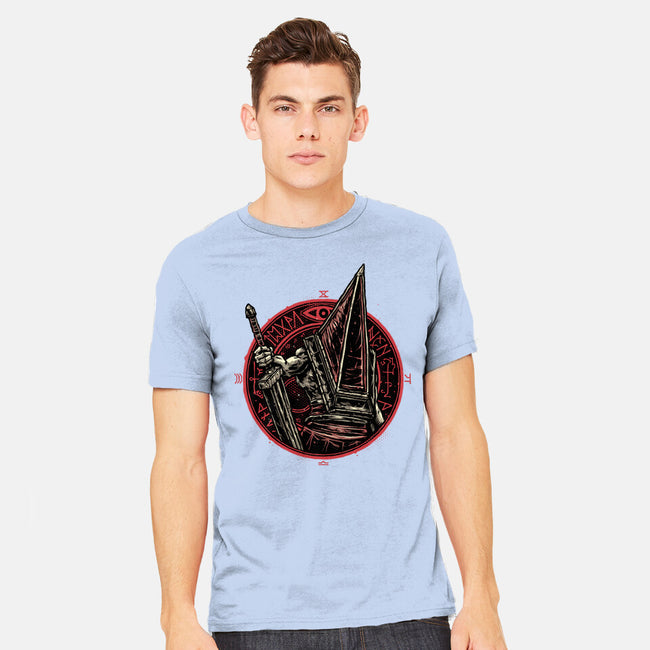 Keeper Of The Town-Mens-Heavyweight-Tee-glitchygorilla