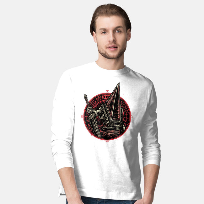 Keeper Of The Town-Mens-Long Sleeved-Tee-glitchygorilla