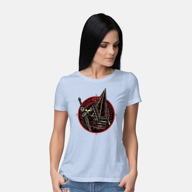 Keeper Of The Town-Womens-Basic-Tee-glitchygorilla