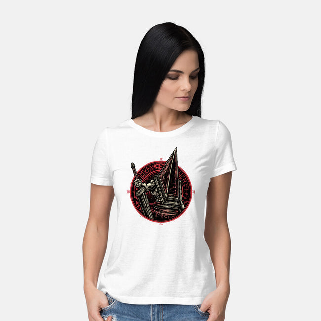 Keeper Of The Town-Womens-Basic-Tee-glitchygorilla