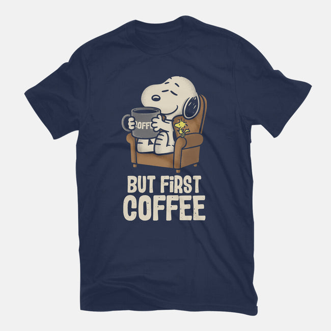 I Will Have My Coffee First-Womens-Fitted-Tee-turborat14