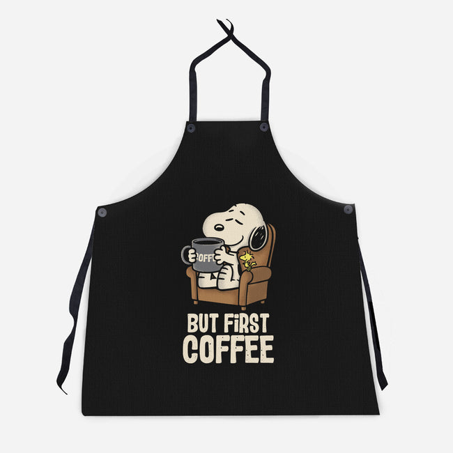 I Will Have My Coffee First-Unisex-Kitchen-Apron-turborat14