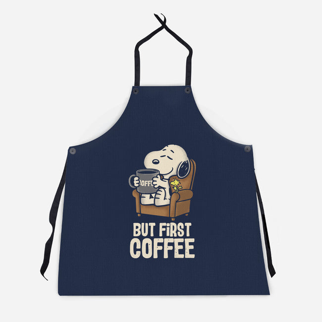 I Will Have My Coffee First-Unisex-Kitchen-Apron-turborat14