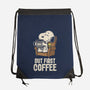 I Will Have My Coffee First-None-Drawstring-Bag-turborat14