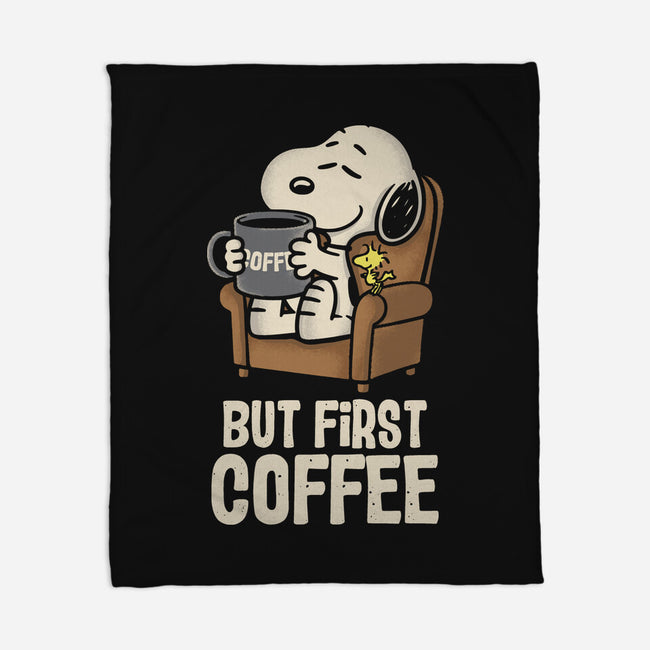 I Will Have My Coffee First-None-Fleece-Blanket-turborat14