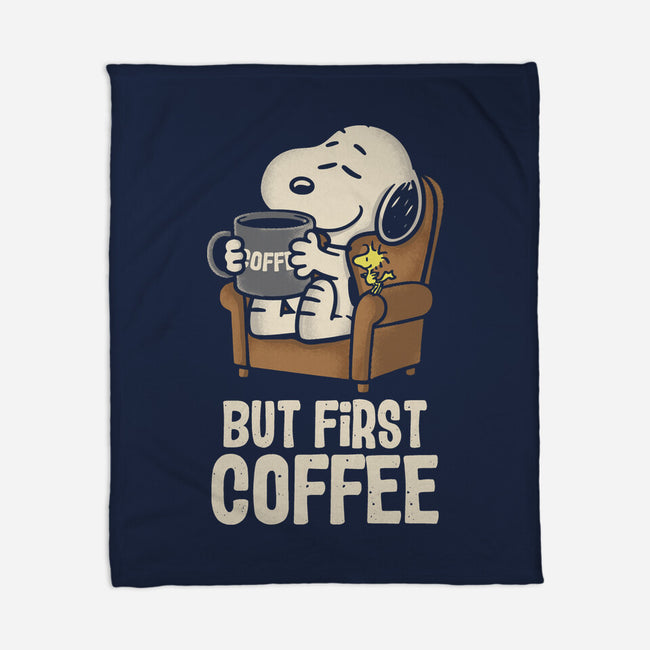 I Will Have My Coffee First-None-Fleece-Blanket-turborat14
