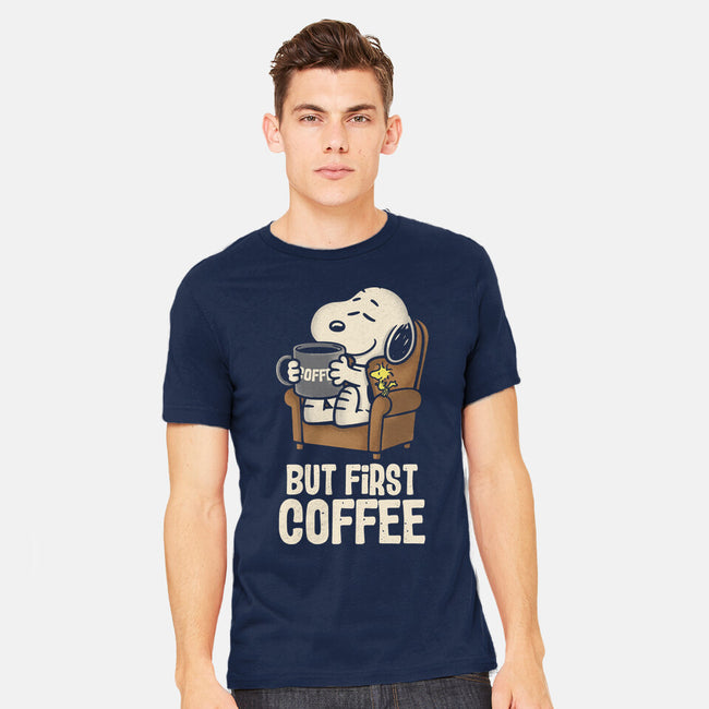 I Will Have My Coffee First-Mens-Heavyweight-Tee-turborat14