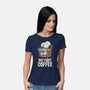 I Will Have My Coffee First-Womens-Basic-Tee-turborat14
