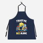 Better To BEE Alone-Unisex-Kitchen-Apron-Vallina84