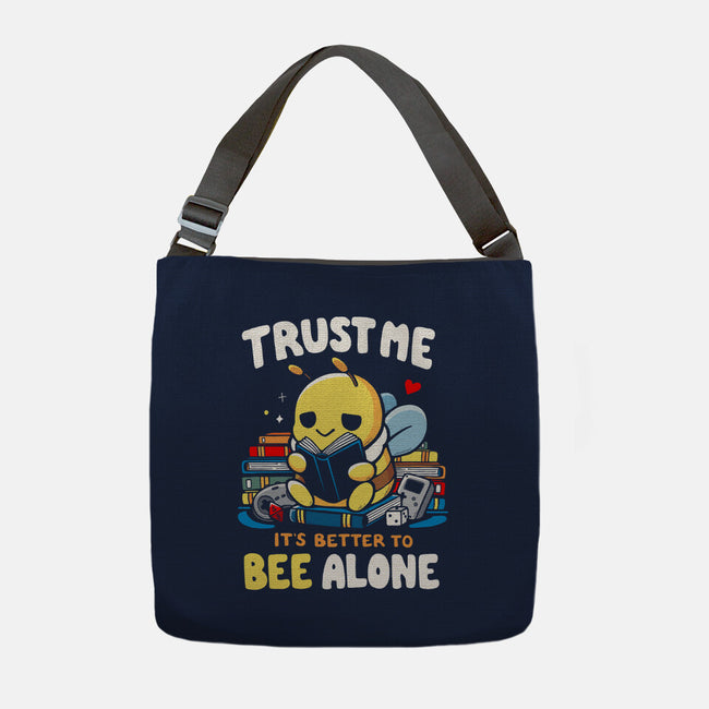 Better To BEE Alone-None-Adjustable Tote-Bag-Vallina84