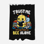 Better To BEE Alone-None-Polyester-Shower Curtain-Vallina84