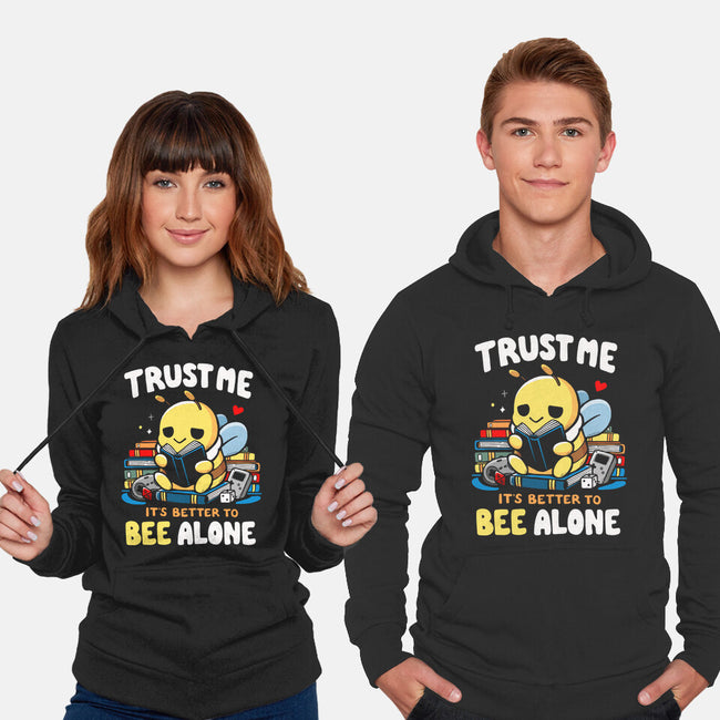 Better To BEE Alone-Unisex-Pullover-Sweatshirt-Vallina84