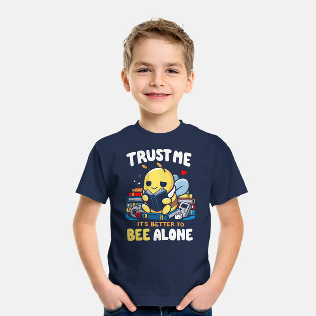 Better To BEE Alone-Youth-Basic-Tee-Vallina84