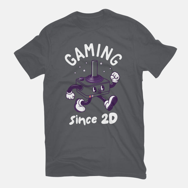 Gaming Since 2D-Mens-Heavyweight-Tee-rocketman_art