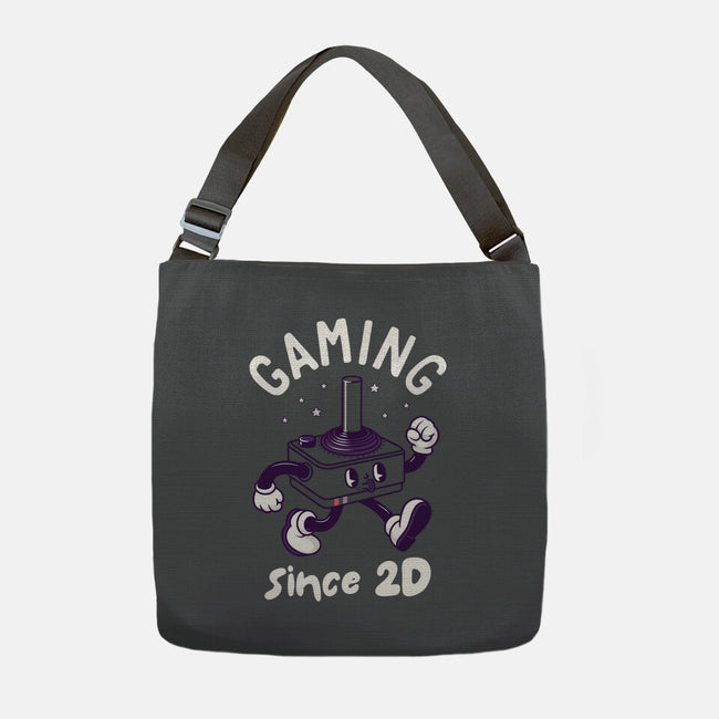 Gaming Since 2D-None-Adjustable Tote-Bag-rocketman_art