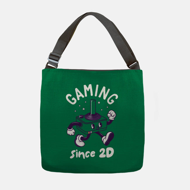 Gaming Since 2D-None-Adjustable Tote-Bag-rocketman_art