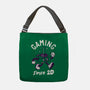 Gaming Since 2D-None-Adjustable Tote-Bag-rocketman_art
