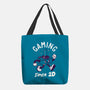 Gaming Since 2D-None-Basic Tote-Bag-rocketman_art