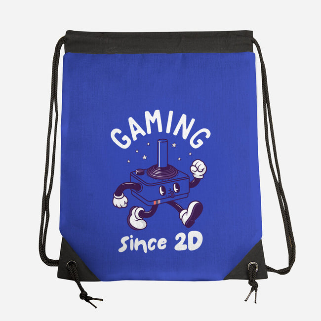 Gaming Since 2D-None-Drawstring-Bag-rocketman_art
