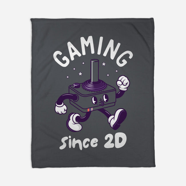 Gaming Since 2D-None-Fleece-Blanket-rocketman_art